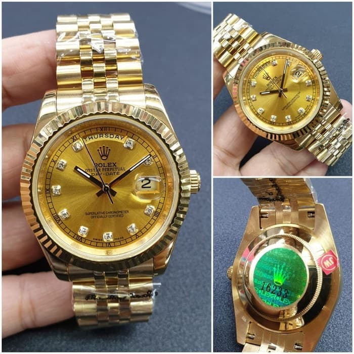 LUXURY GOLDEN WRIST WATCH